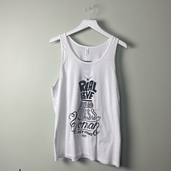 Victory Chick® Tank / A Real Live Headless Woman / Size L - Picture 4 of 7